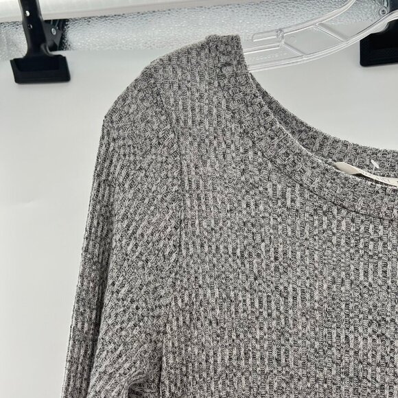 Rachel Roy Lightweight Sweater Women's Size Small Gray Long Sleeve Zippers - Picture 4 of 9